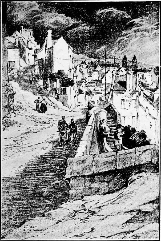 An illustration from Castles and chateaux of old Touraine and the Loire country, 1906, leaf 334