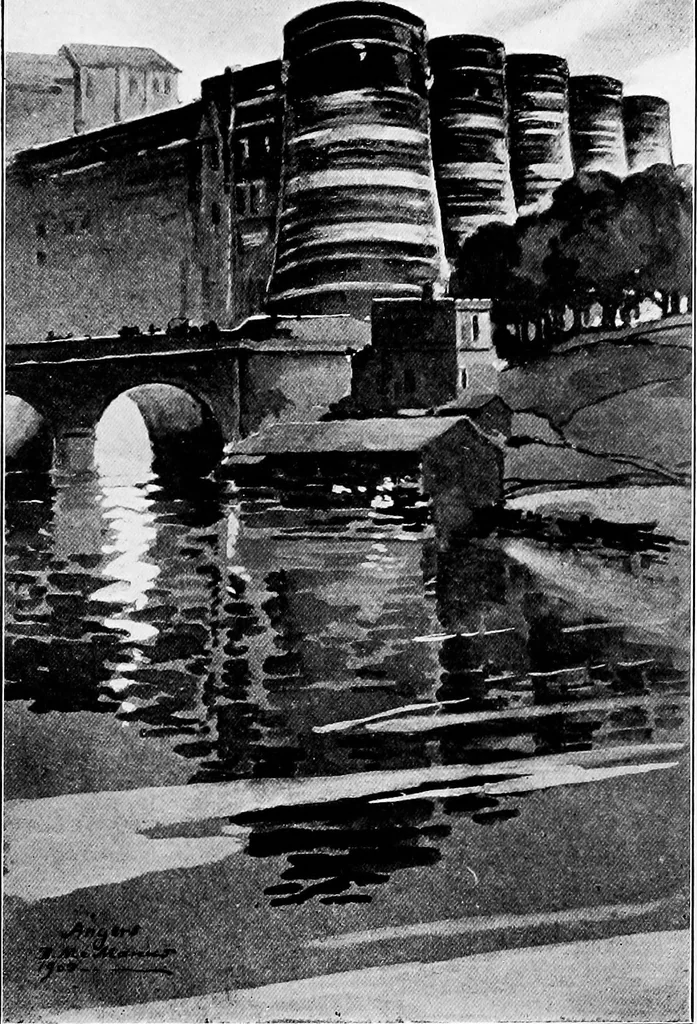 An illustration from Castles and chateaux of old Touraine and the Loire country, 1906, leaf 378