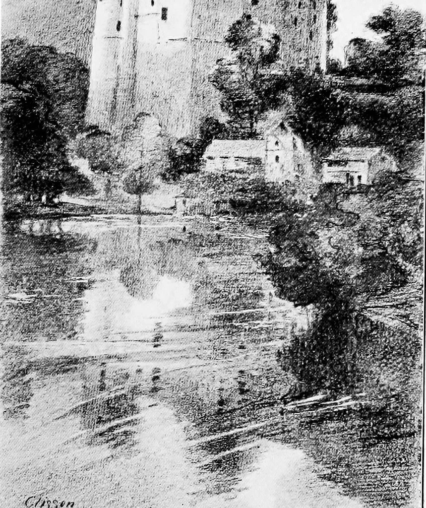An illustration from Castles and chateaux of old Touraine and the Loire country, 1906, leaf 398