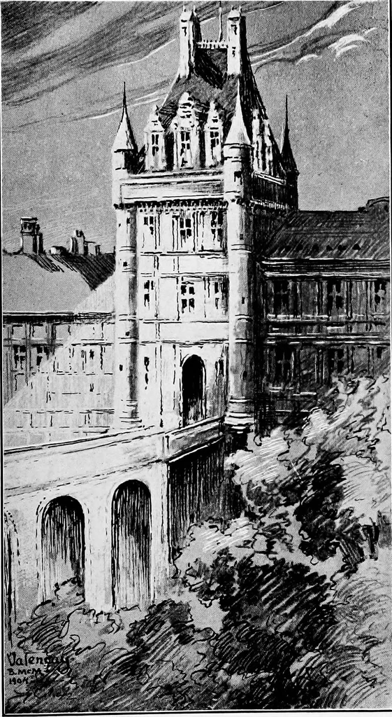 An illustration from Castles and chateaux of old Touraine and the Loire country, 1906, leaf 416