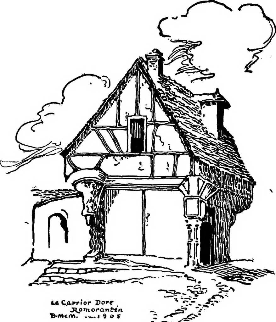 An illustration from Castles and chateaux of old Touraine and the Loire country, 1906, leaf 424