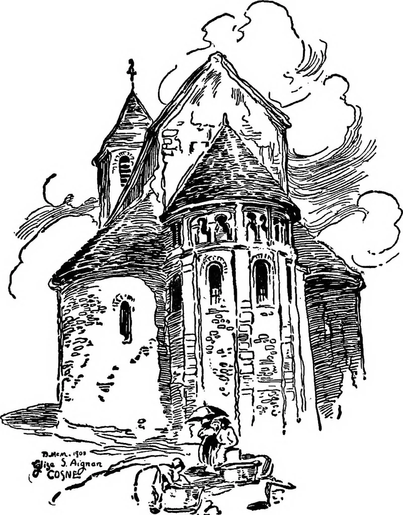 An illustration from Castles and chateaux of old Touraine and the Loire country, 1906, leaf 430