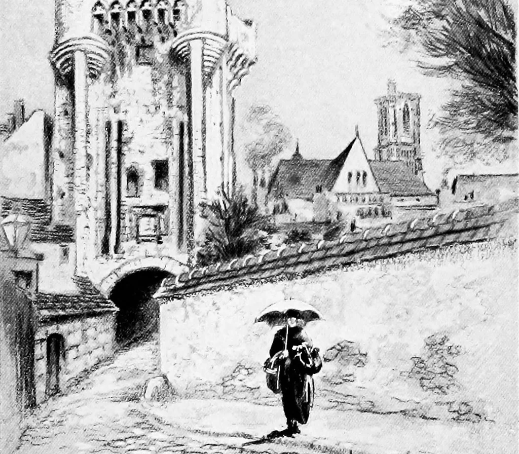 An illustration from Castles and chateaux of old Touraine and the Loire country, 1906, leaf 436