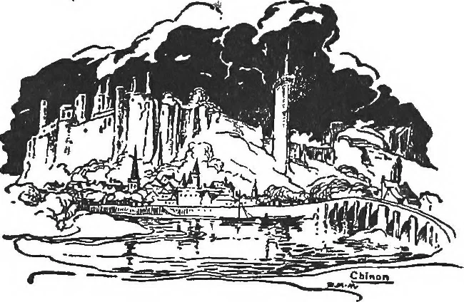 An illustration from Castles and chateaux of old Touraine and the Loire country, 1906, leaf 6