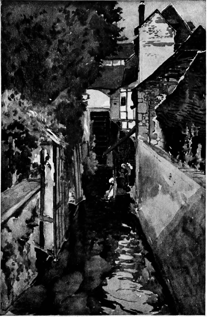 An illustration from Castles and chateaux of old Touraine and the Loire country, 1906, leaf 70