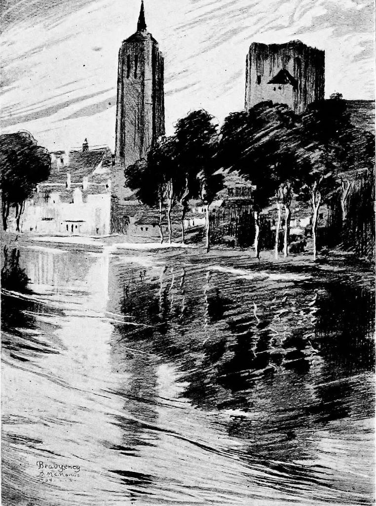 An illustration from Castles and chateaux of old Touraine and the Loire country, 1906, leaf 82