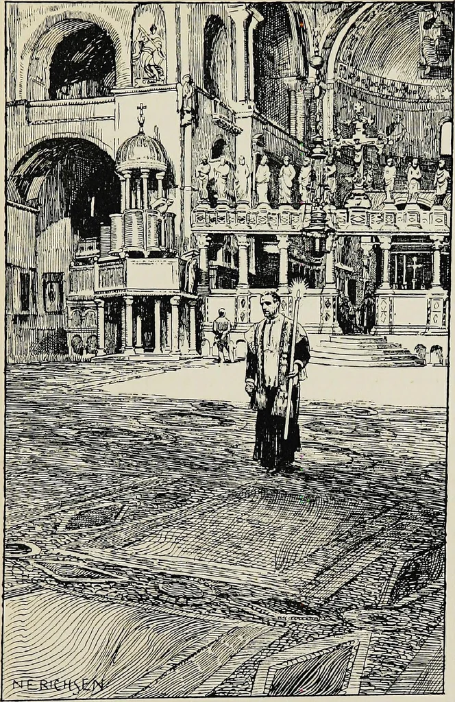 An illustration from Venice and its story, 1910, leaf 107