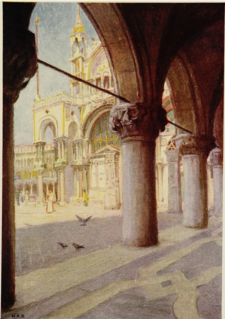 An illustration from Venice and its story, 1910, leaf 139
