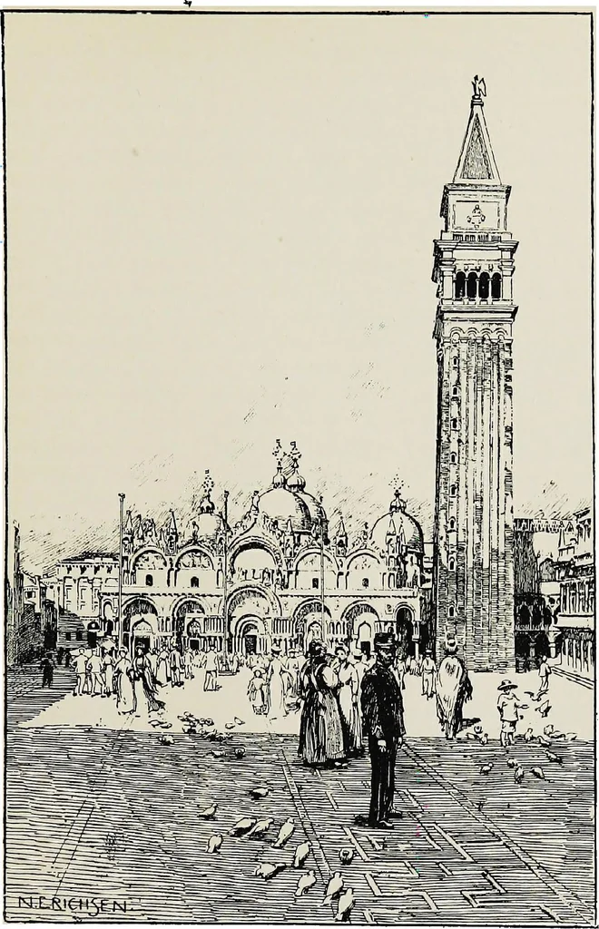An illustration from Venice and its story, 1910, leaf 145