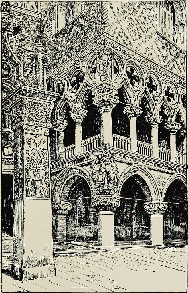 An illustration from Venice and its story, 1910, leaf 157