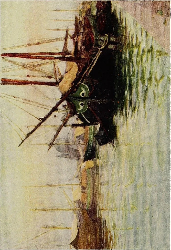 An illustration from Venice and its story, 1910, leaf 172