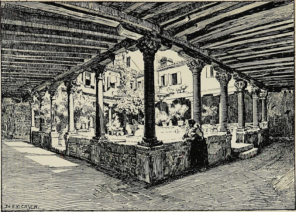 An illustration from Venice and its story, 1910, leaf 223