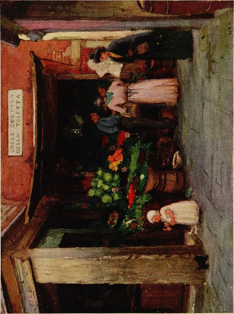 An illustration from Venice and its story, 1910, leaf 232
