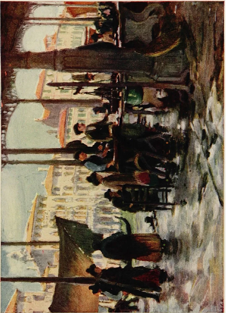 An illustration from Venice and its story, 1910, leaf 243
