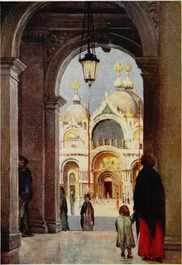 An illustration from Venice and its story, 1910, leaf 292