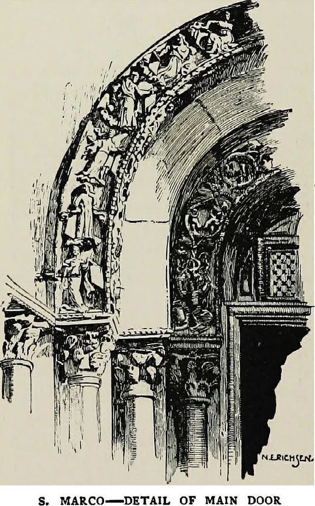 An illustration from Venice and its story, 1910, leaf 346