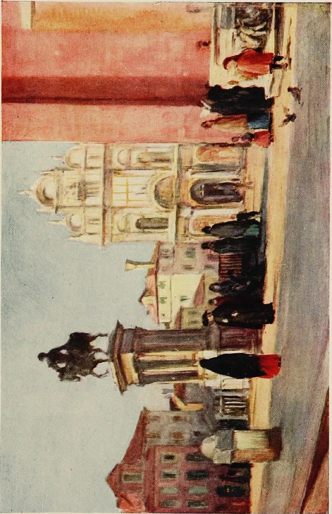 An illustration from Venice and its story, 1910, leaf 417
