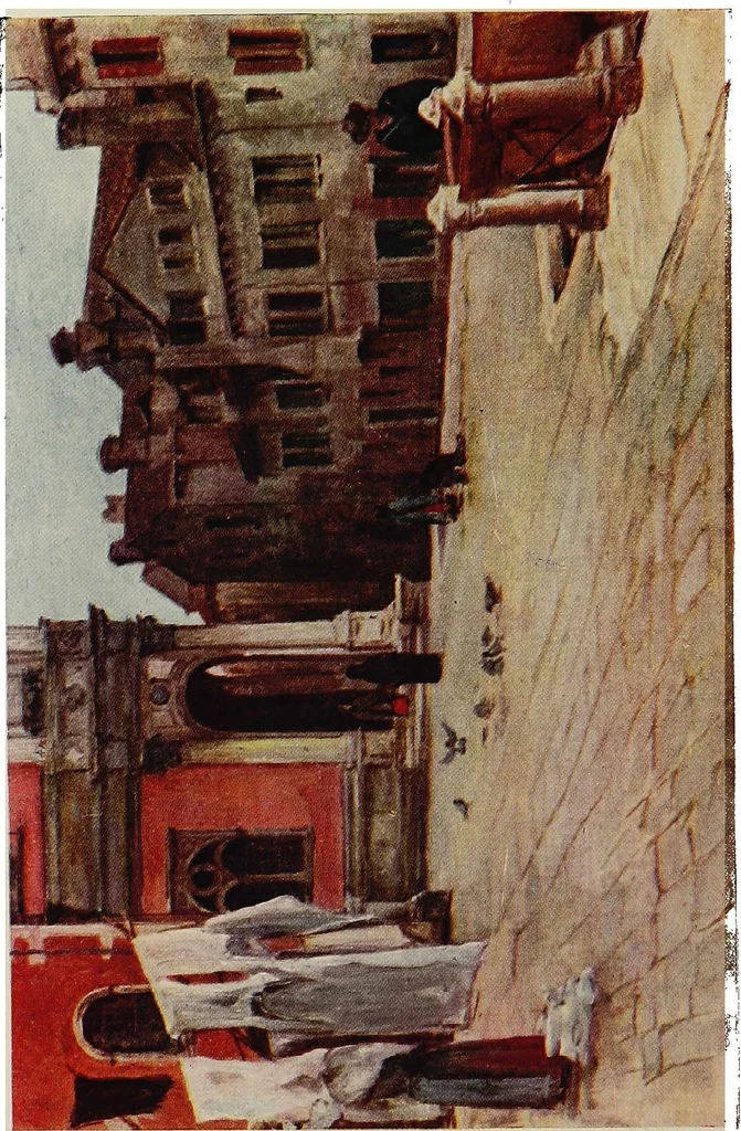 An illustration from Venice and its story, 1910, leaf 424