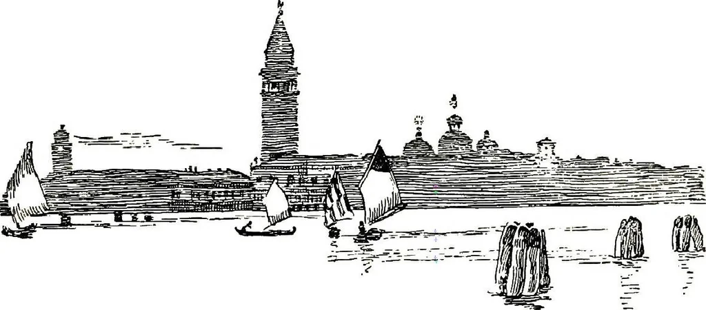 An illustration from Venice and its story, 1910, leaf 429