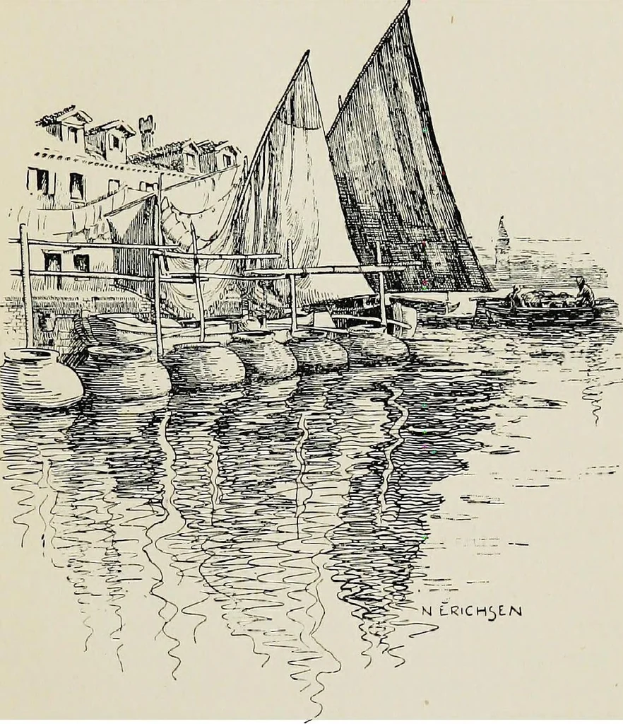 An illustration from Venice and its story, 1910, leaf 45