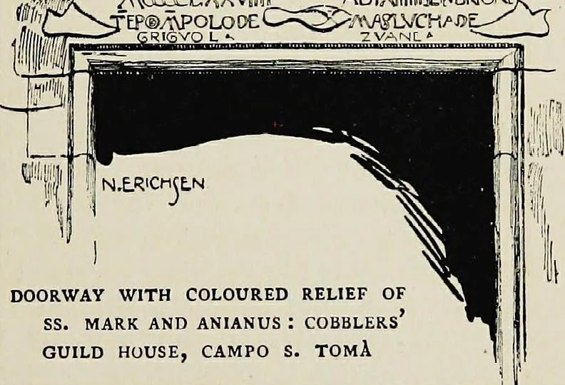 An illustration from Venice and its story, 1910, leaf 461