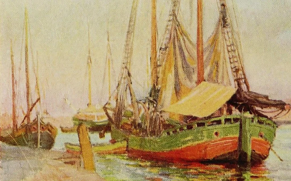 An illustration from Venice and its story, 1910, leaf 464