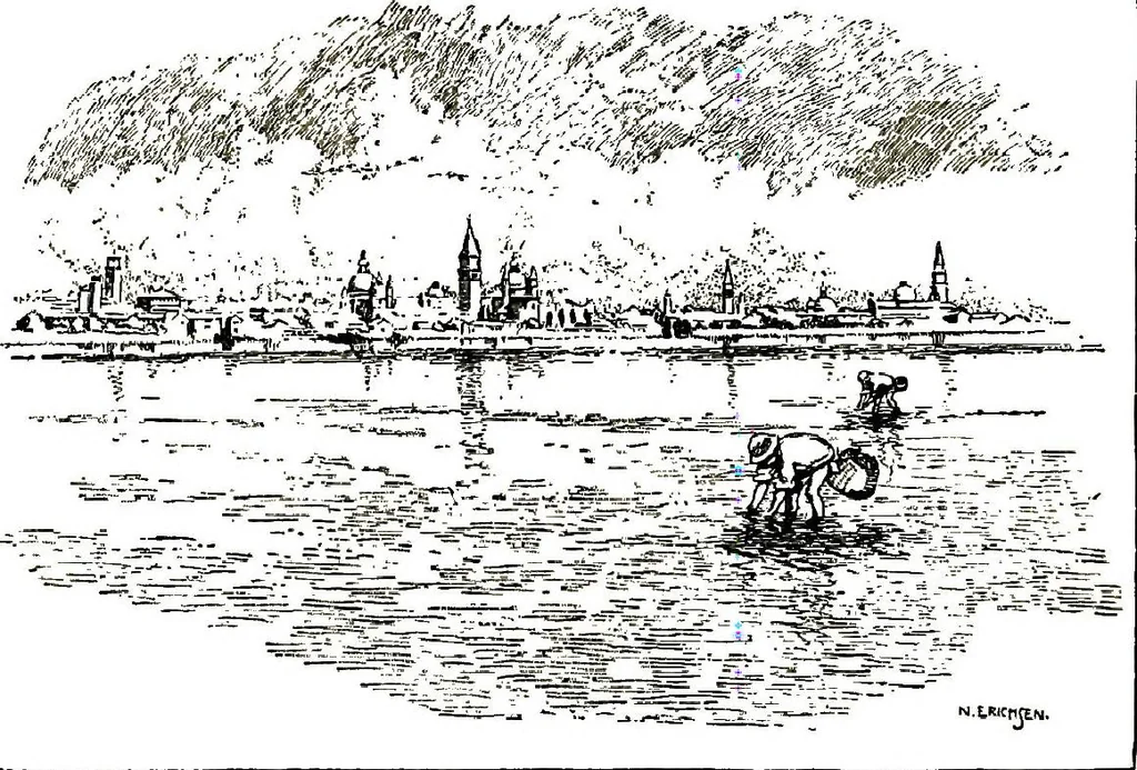 An illustration from Venice and its story, 1910, leaf 482