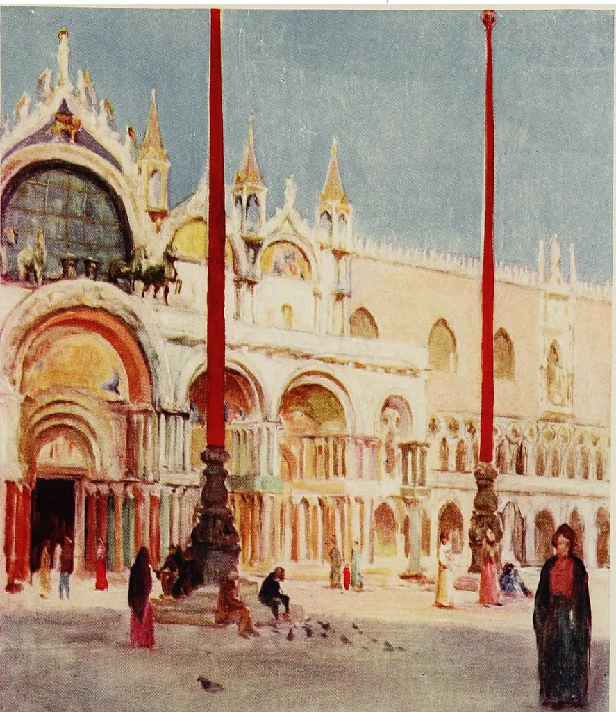 An illustration from Venice and its story, 1910, leaf 61