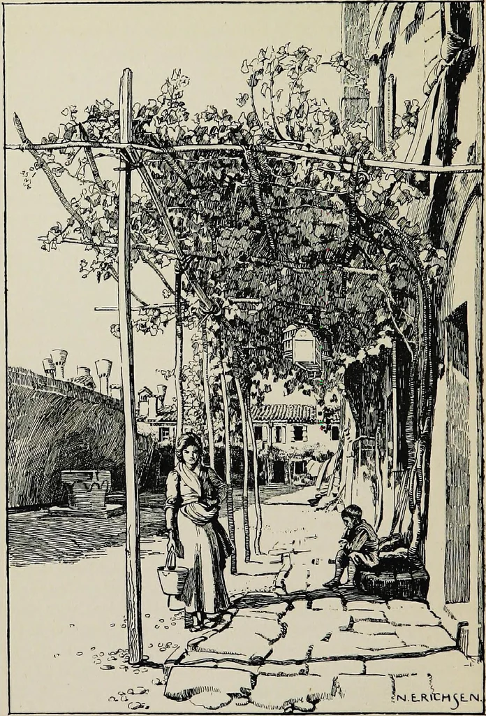 An illustration from Venice and its story, 1910, leaf 68