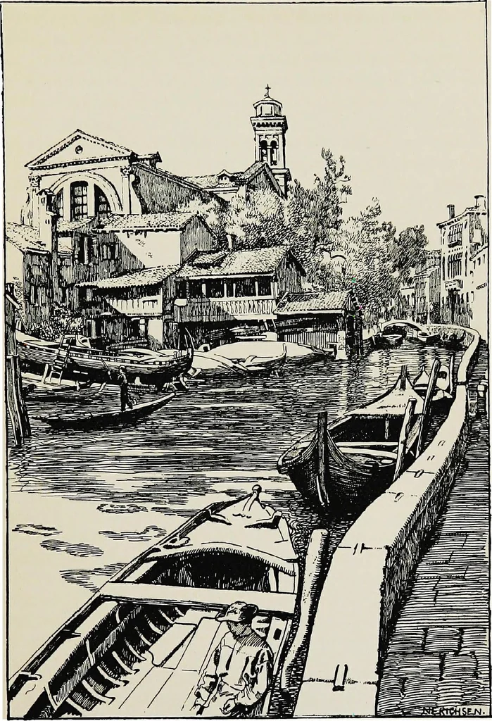 An illustration from Venice and its story, 1910, leaf 81