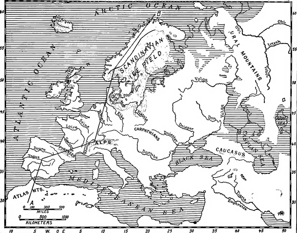 An illustration from Men of the old stone age, their environment, life and art, 1918, leaf 228