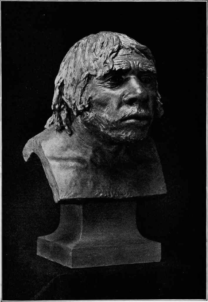 An illustration from Men of the old stone age, their environment, life and art, 1918, leaf 242