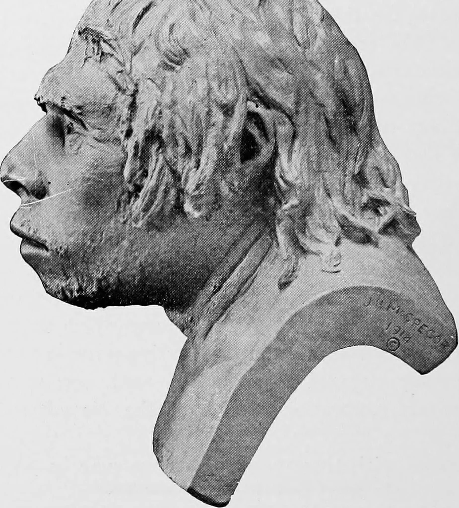 An illustration from Men of the old stone age, their environment, life and art, 1918, leaf 281