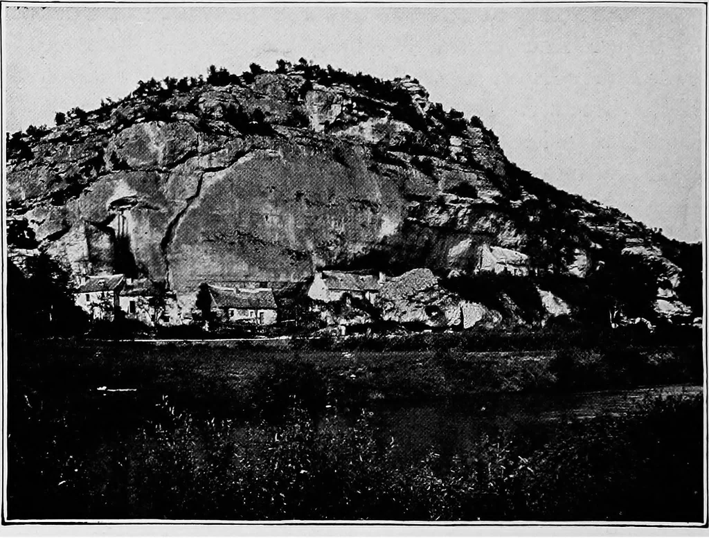 An illustration from Men of the old stone age, their environment, life and art, 1918, leaf 335