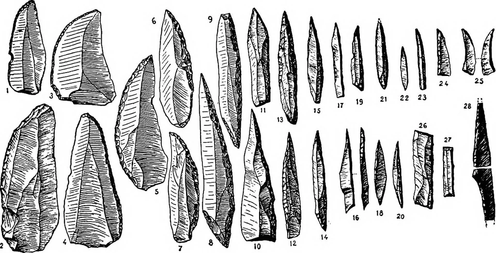 An illustration from Men of the old stone age, their environment, life and art, 1918, leaf 350