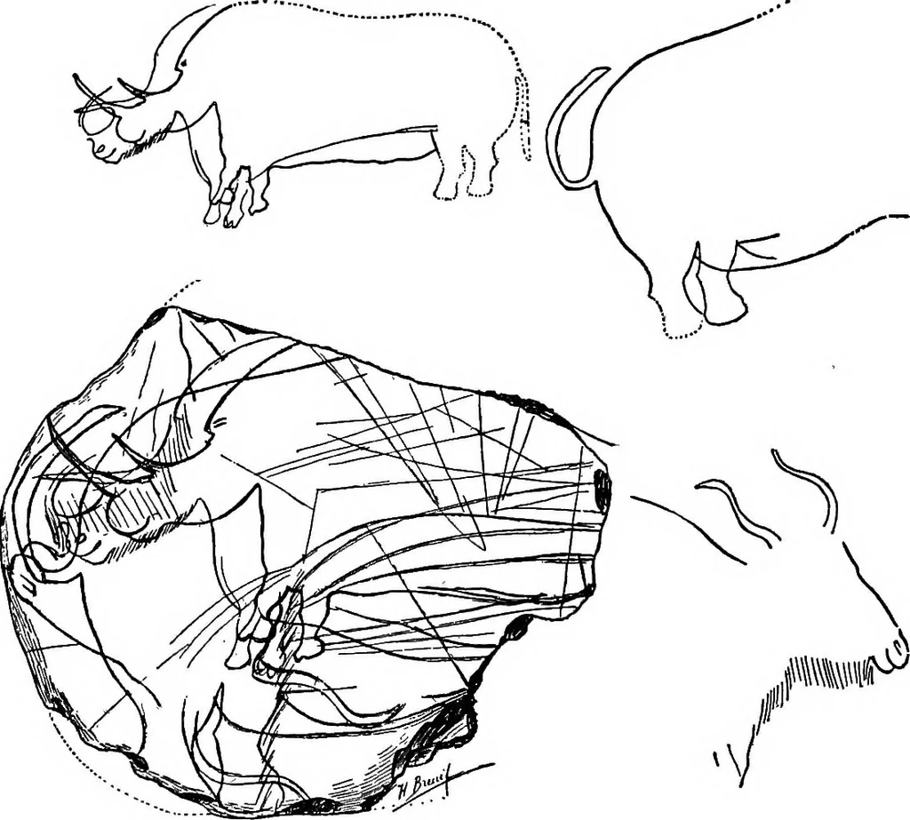 An illustration from Men of the old stone age, their environment, life and art, 1918, leaf 363