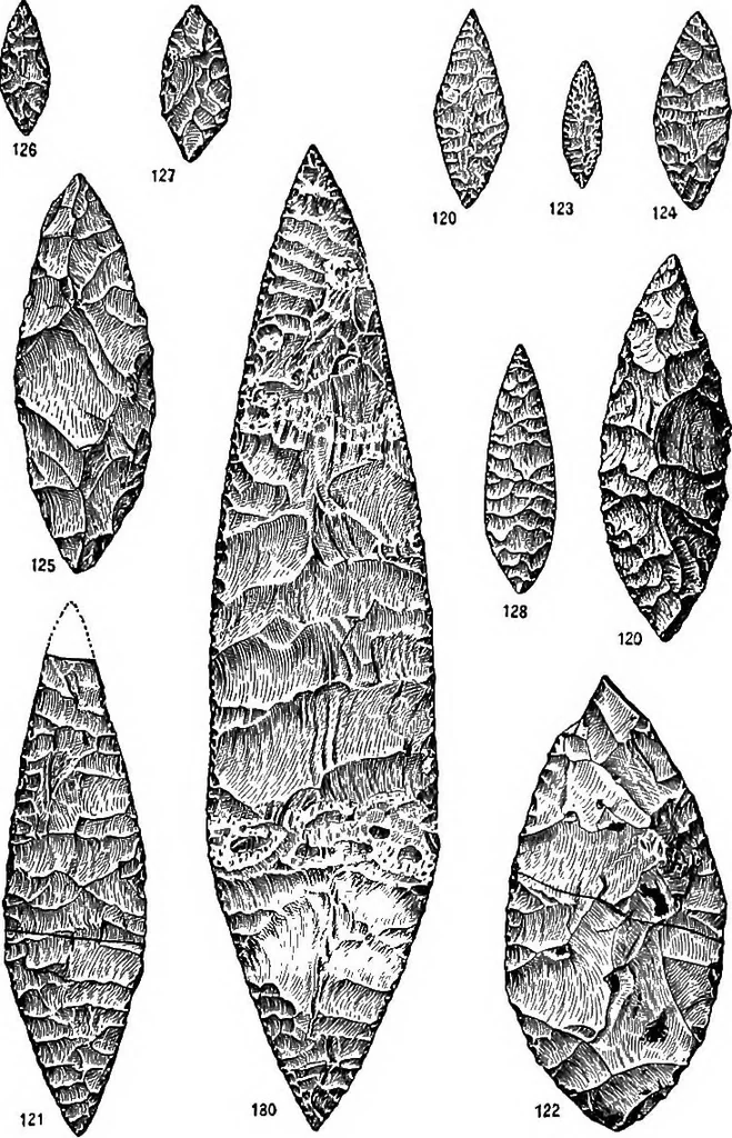 An illustration from Men of the old stone age, their environment, life and art, 1918, leaf 378