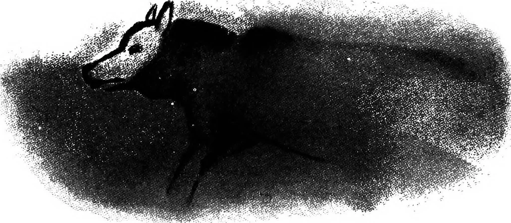 An illustration from Men of the old stone age, their environment, life and art, 1918, leaf 395