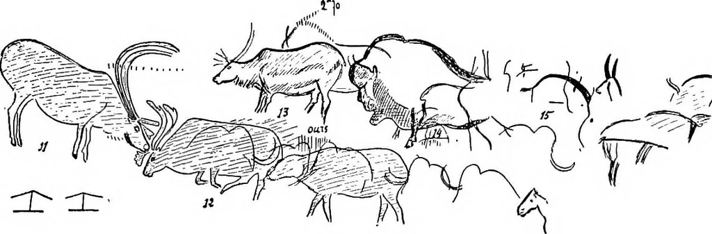 An illustration from Men of the old stone age, their environment, life and art, 1918, leaf 462