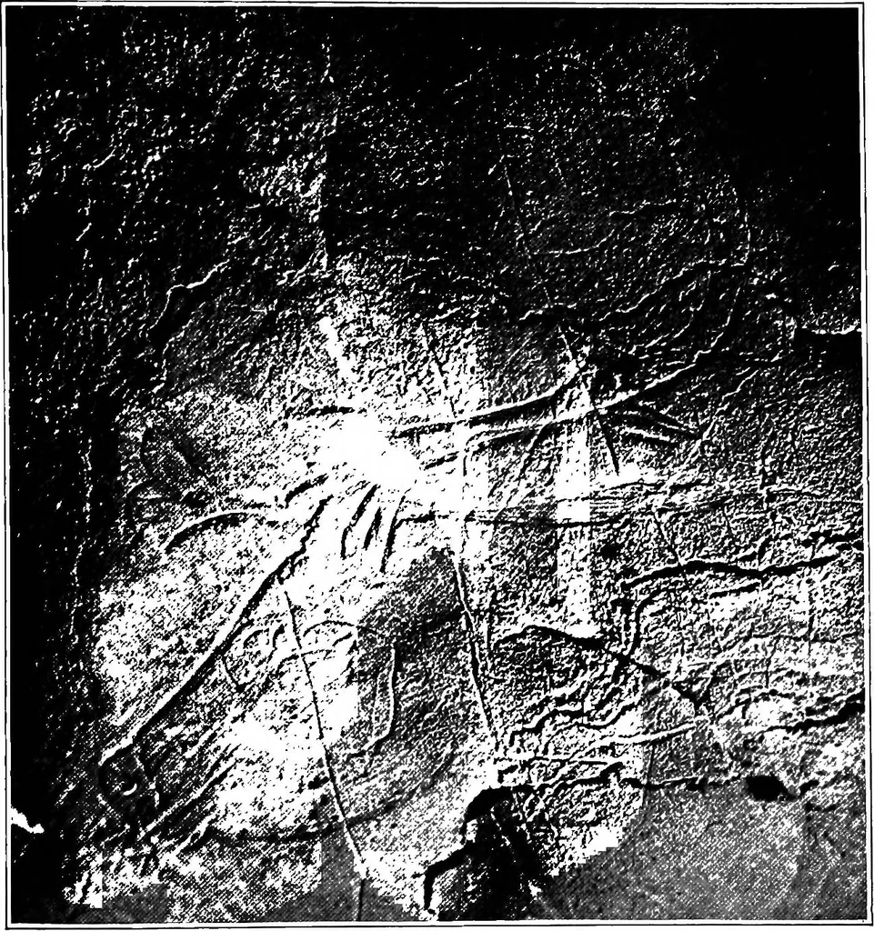 An illustration from Men of the old stone age, their environment, life and art, 1918, leaf 472