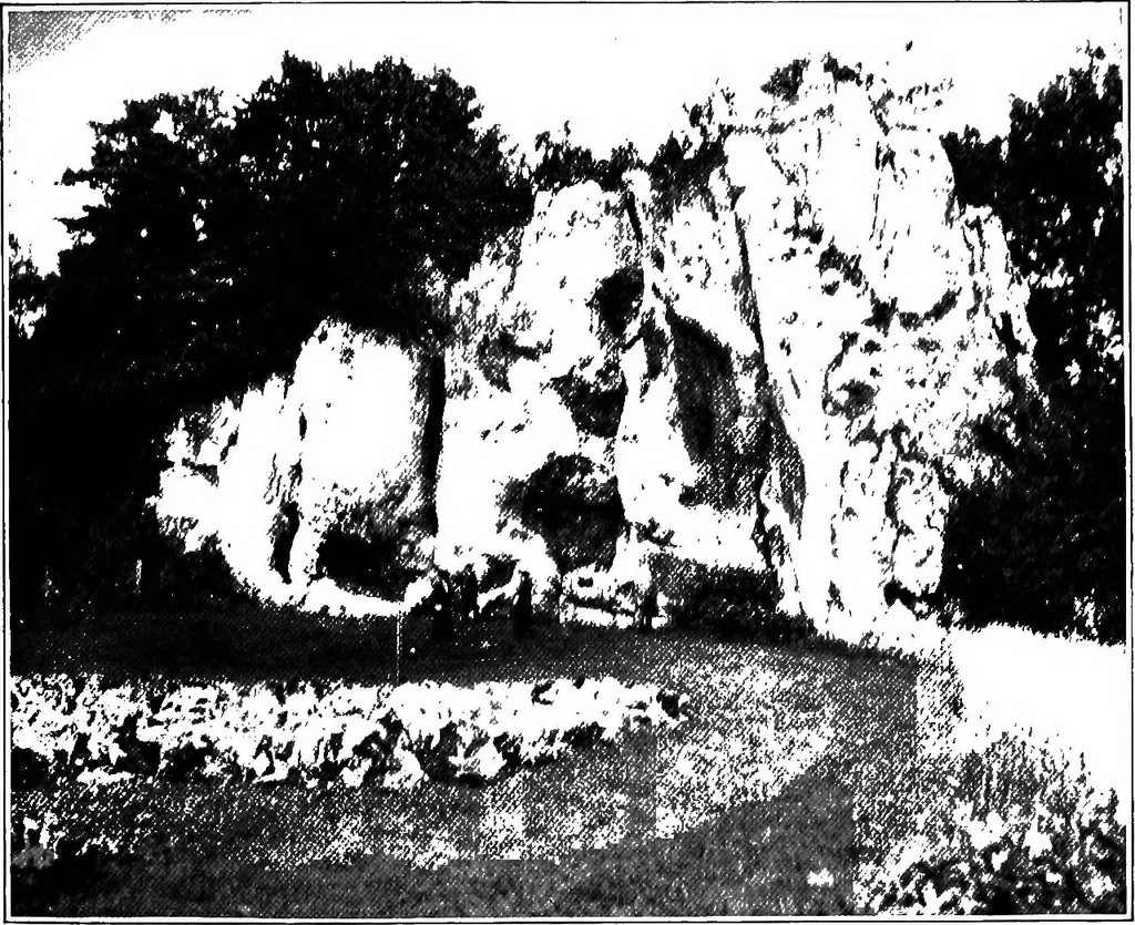 An illustration from Men of the old stone age, their environment, life and art, 1918, leaf 488