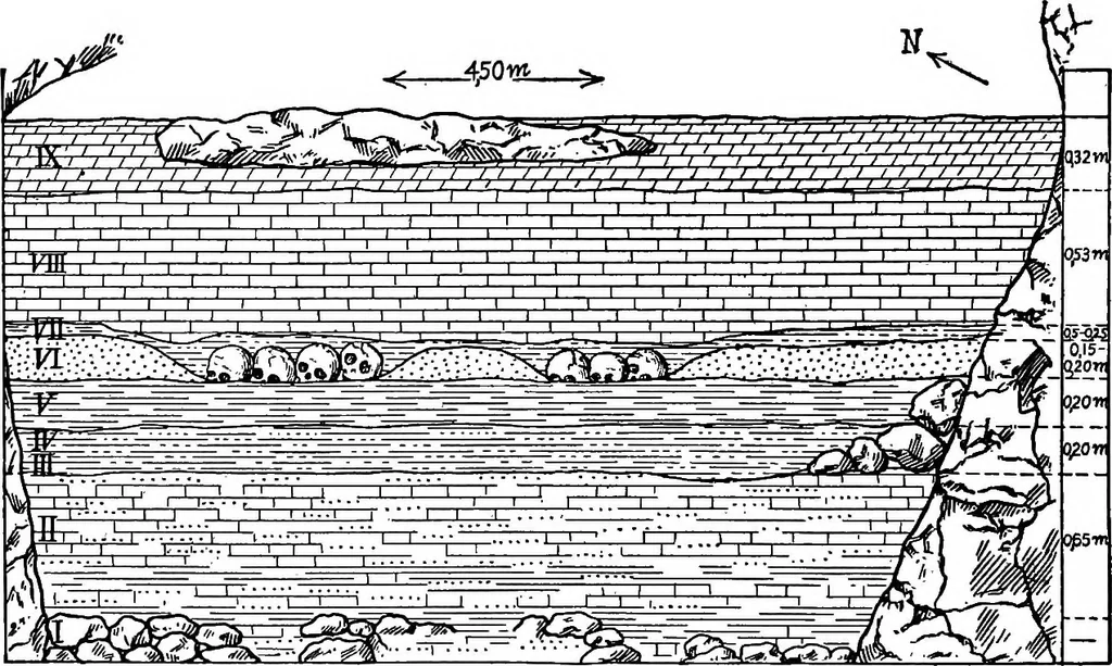 An illustration from Men of the old stone age, their environment, life and art, 1918, leaf 519