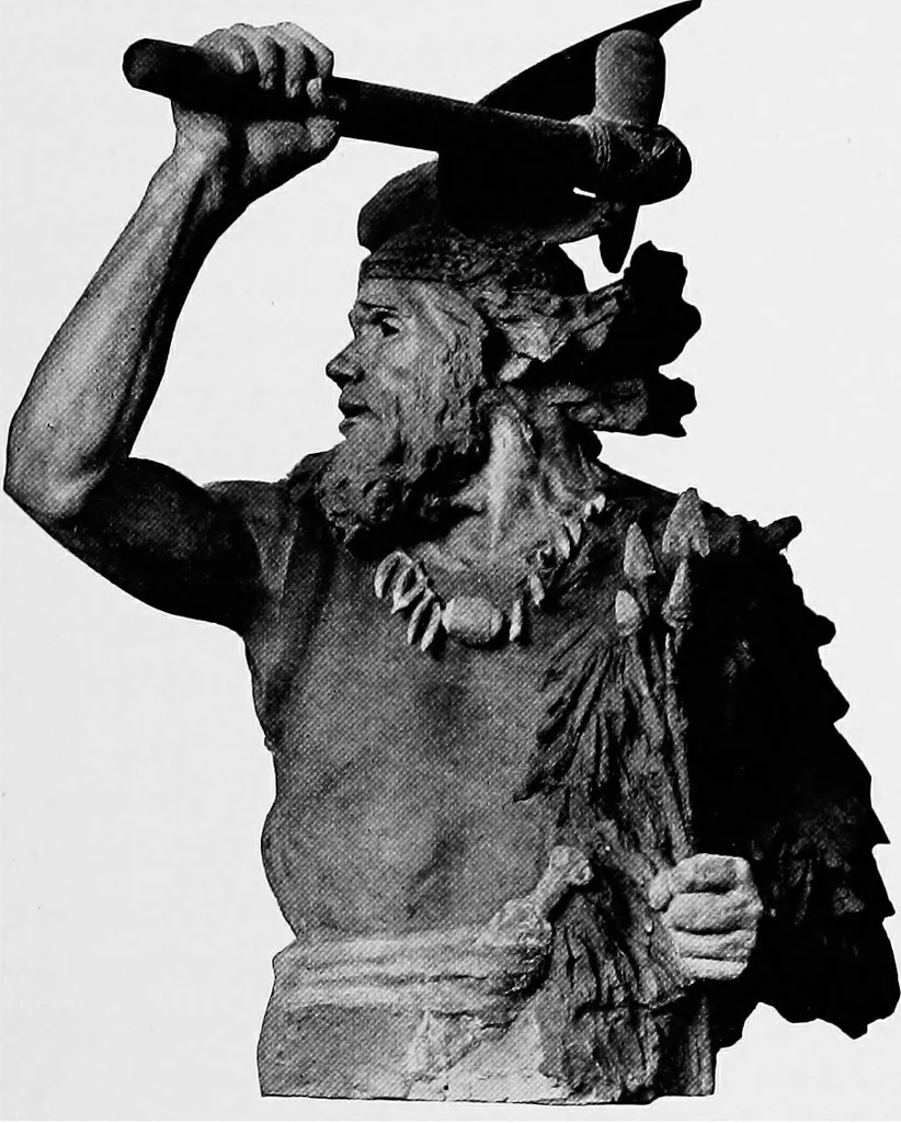 An illustration from Men of the old stone age, their environment, life and art, 1918, leaf 538