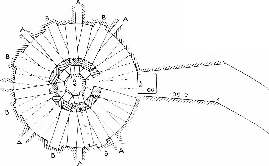 An illustration from Illustrated descriptive account of the Museum of Andalucian pottery and lace, antique and modern; together with notes on pre-Roman Seville and the lost city of Tharsis, 1913, leaf 21