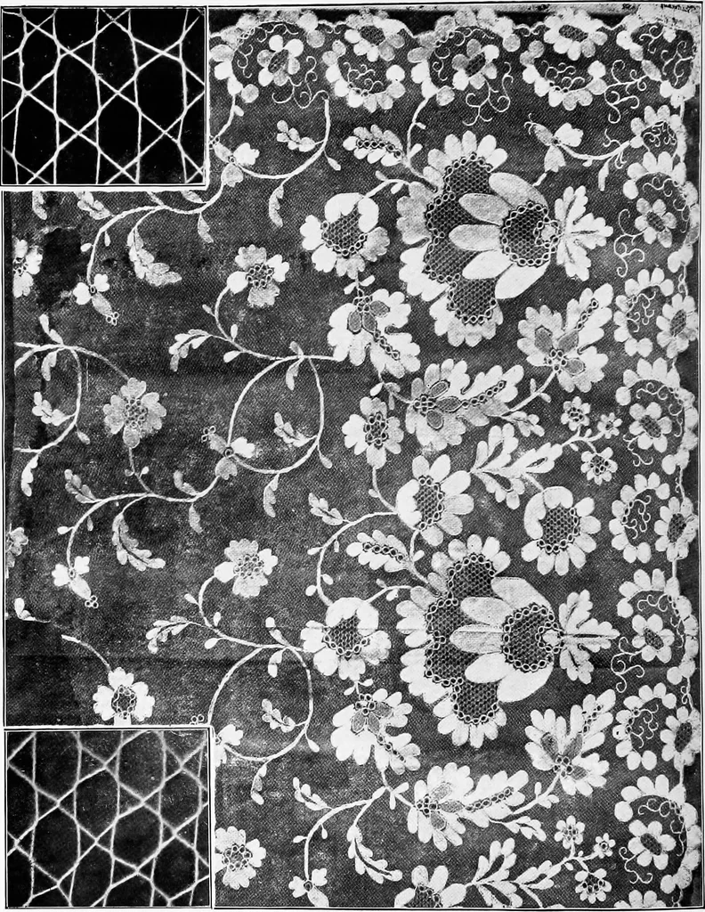 An illustration from Illustrated descriptive account of the Museum of Andalucian pottery and lace, antique and modern; together with notes on pre-Roman Seville and the lost city of Tharsis, 1913, leaf 57