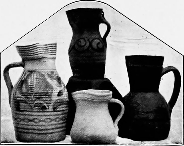 An illustration from Illustrated descriptive account of the Museum of Andalucian pottery and lace, antique and modern; together with notes on pre-Roman Seville and the lost city of Tharsis, 1913, leaf 74