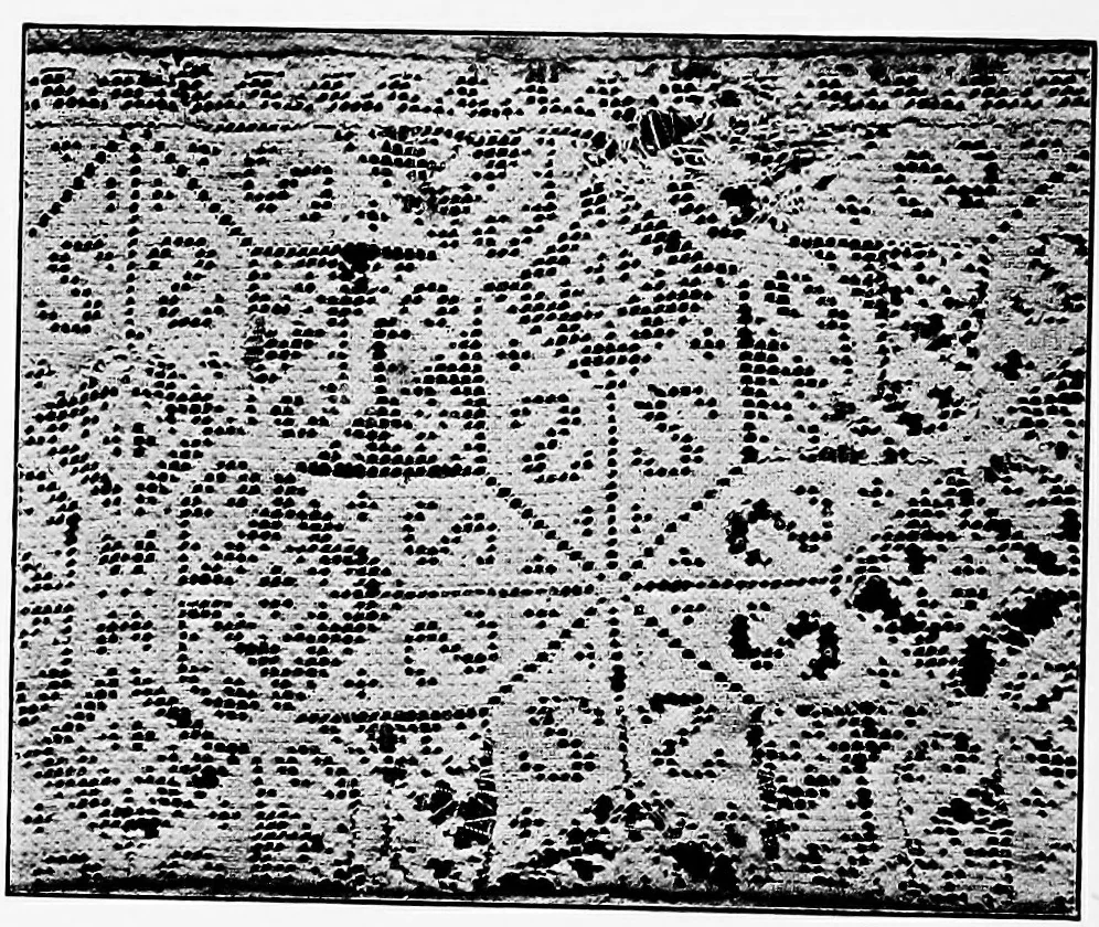 An illustration from Illustrated descriptive account of the Museum of Andalucian pottery and lace, antique and modern; together with notes on pre-Roman Seville and the lost city of Tharsis, 1913, leaf 77