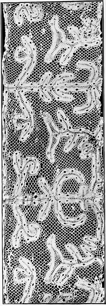 An illustration from Illustrated descriptive account of the Museum of Andalucian pottery and lace, antique and modern; together with notes on pre-Roman Seville and the lost city of Tharsis, 1913, leaf 81