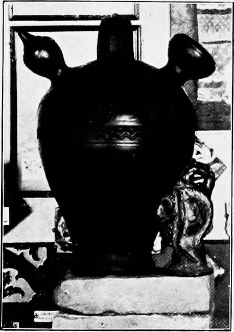 An illustration from Illustrated descriptive account of the Museum of Andalucian pottery and lace, antique and modern; together with notes on pre-Roman Seville and the lost city of Tharsis, 1913, leaf 92