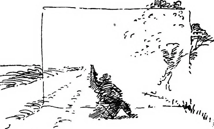 An illustration from Perspective for art students, 1910, leaf 41